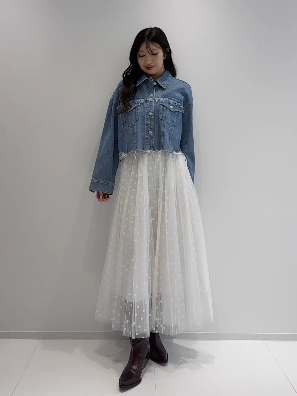  桃子 コーディネート画像