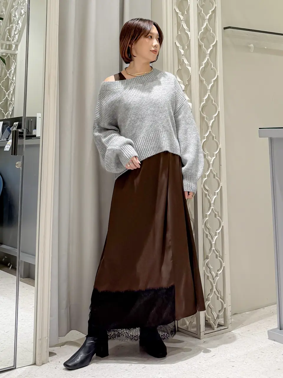  Adachi コーディネート画像