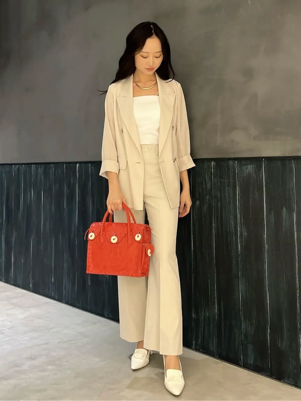 ORIGINATED IN GRACE CONTINENTAL Moe コーディネート画像