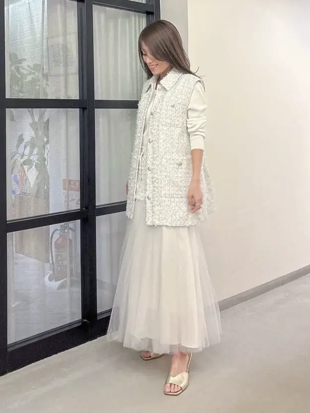 ORIGINATED IN GRACE CONTINENTAL yukimi yonee コーディネート画像