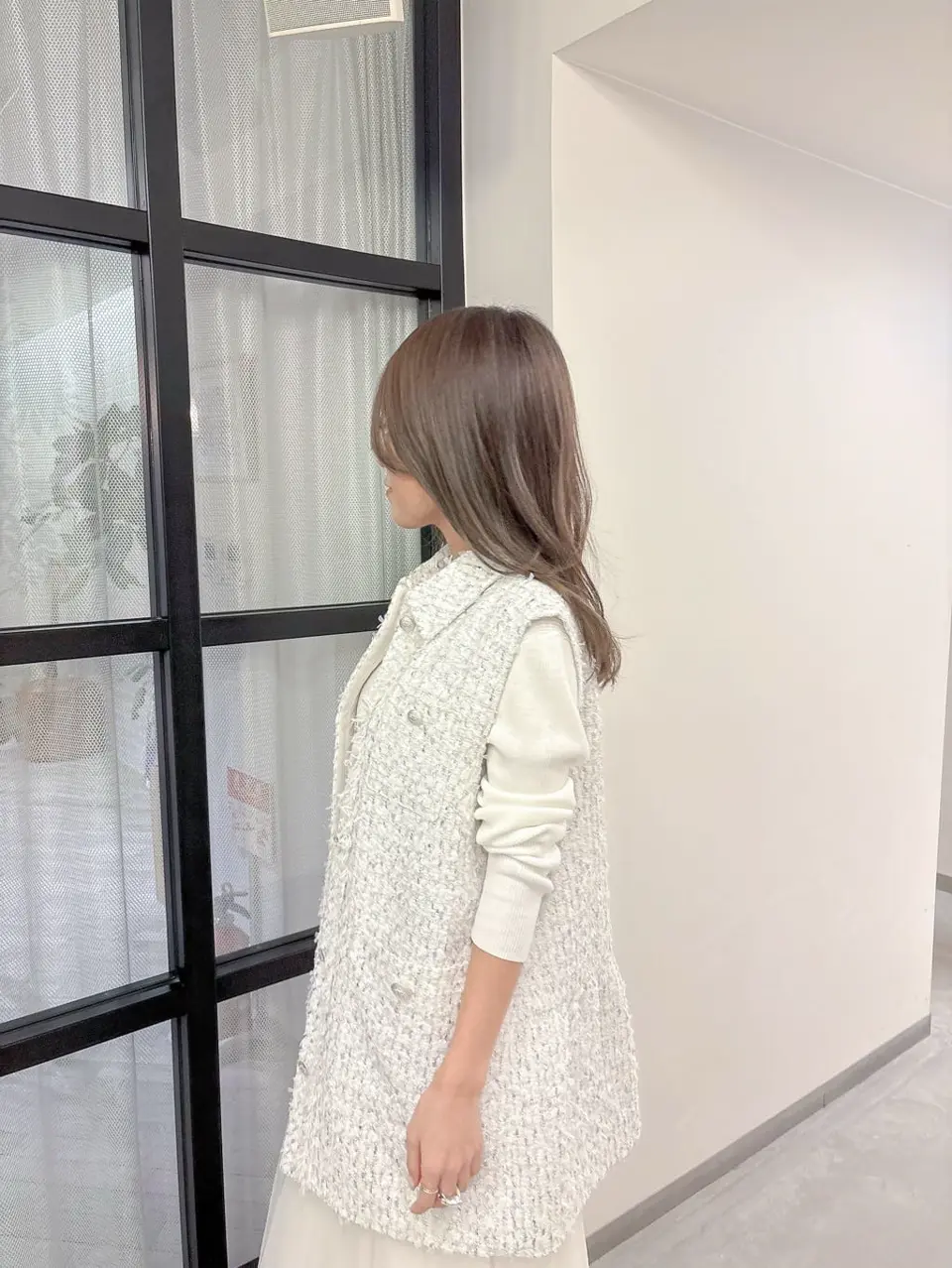 ORIGINATED IN GRACE CONTINENTAL yukimi yonee コーディネート画像