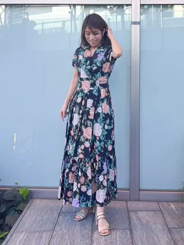 ORIGINATED IN GRACE CONTINENTAL yukimi yonee コーディネート画像