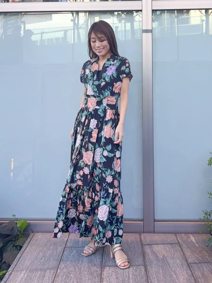 ORIGINATED IN GRACE CONTINENTAL yukimi yonee コーディネート画像