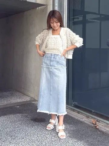 ORIGINATED IN GRACE CONTINENTAL yukimi yonee コーディネート画像