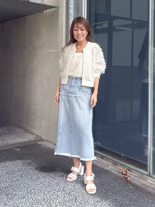 ORIGINATED IN GRACE CONTINENTAL yukimi yonee コーディネート画像