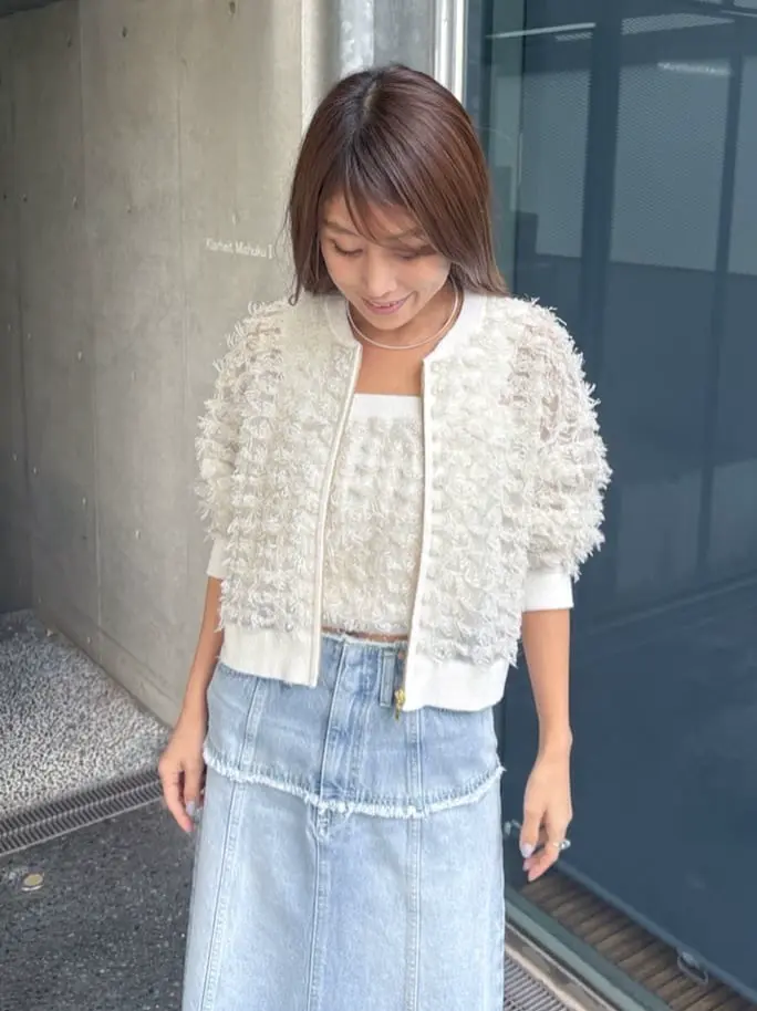 ORIGINATED IN GRACE CONTINENTAL yukimi yonee コーディネート画像