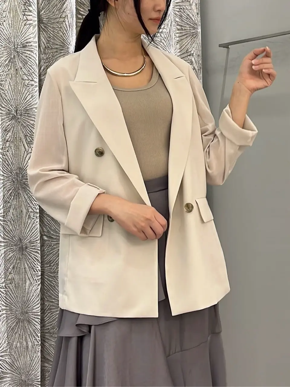 ORIGINATED IN GRACE CONTINENTAL Moe コーディネート画像