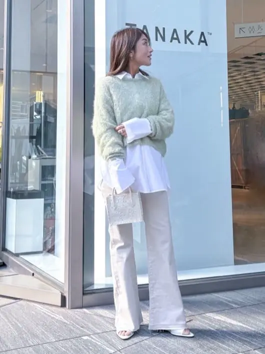 ORIGINATED IN GRACE CONTINENTAL yukimi yonee コーディネート画像