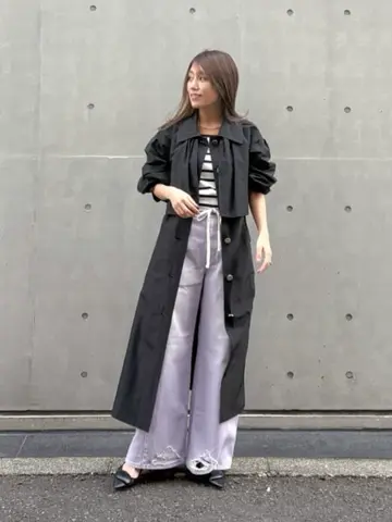 ORIGINATED IN GRACE CONTINENTAL yukimi yonee コーディネート画像