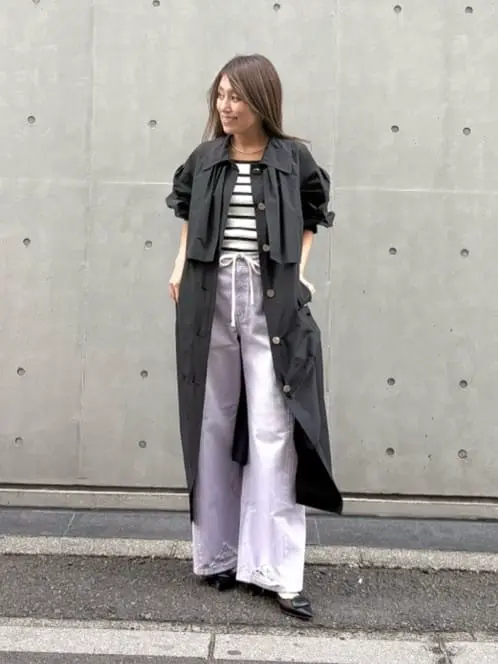 ORIGINATED IN GRACE CONTINENTAL yukimi yonee コーディネート画像