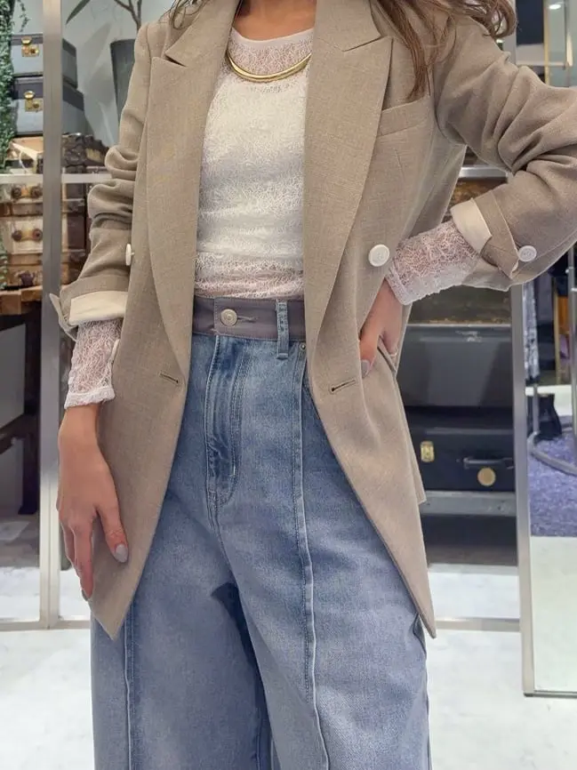 ORIGINATED IN GRACE CONTINENTAL yukimi yonee コーディネート画像