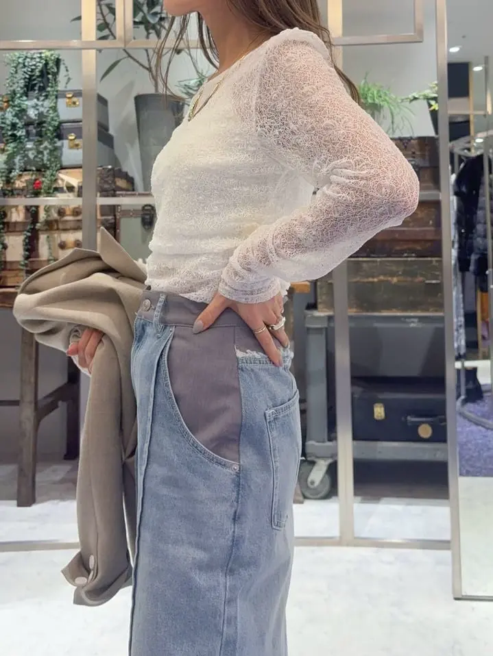 ORIGINATED IN GRACE CONTINENTAL yukimi yonee コーディネート画像