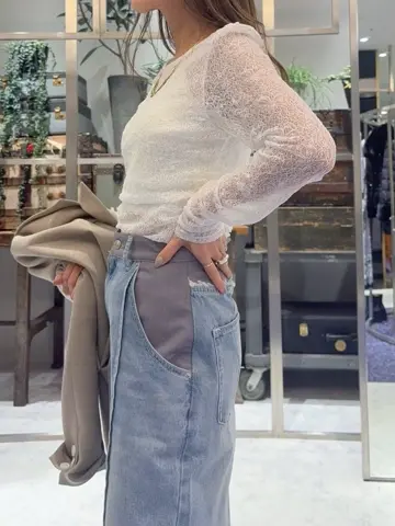 ORIGINATED IN GRACE CONTINENTAL yukimi yonee コーディネート画像