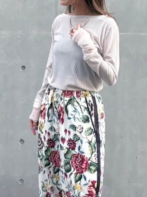 ORIGINATED IN GRACE CONTINENTAL yukimi yonee コーディネート画像