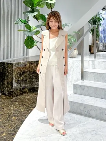 ORIGINATED IN GRACE CONTINENTAL yukimi yonee コーディネート画像