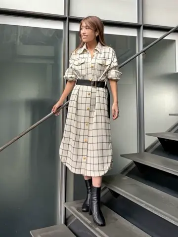 ORIGINATED IN GRACE CONTINENTAL yukimi yonee コーディネート画像