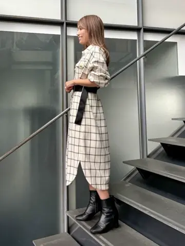 ORIGINATED IN GRACE CONTINENTAL yukimi yonee コーディネート画像