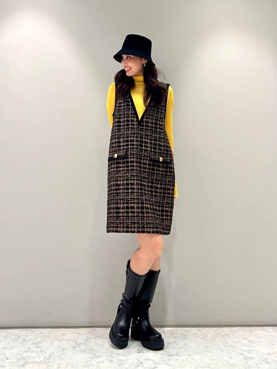 ORIGINATED IN GRACE CONTINENTAL 志田　悠 コーディネート画像