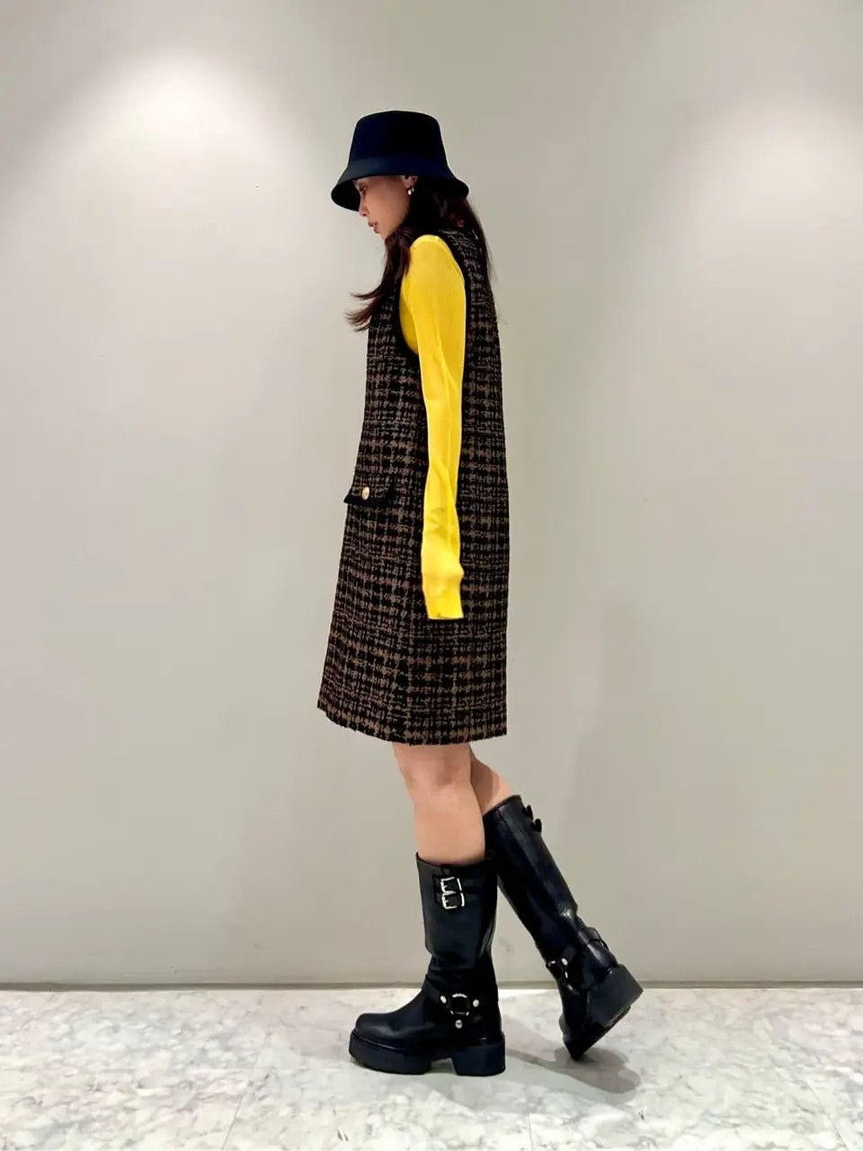 ORIGINATED IN GRACE CONTINENTAL 志田　悠 コーディネート画像