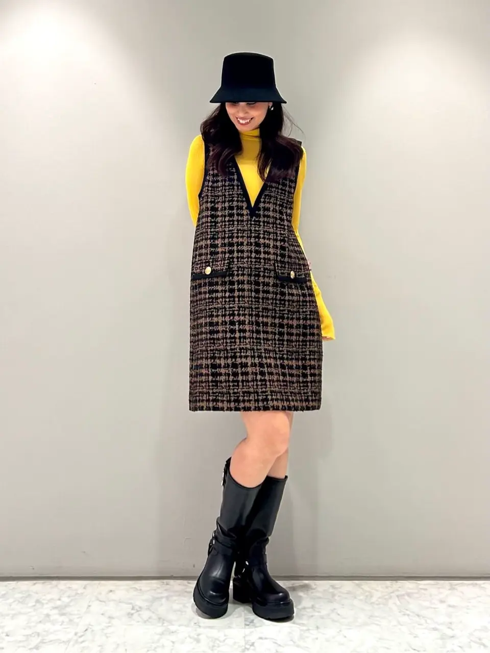 ORIGINATED IN GRACE CONTINENTAL 志田　悠 コーディネート画像