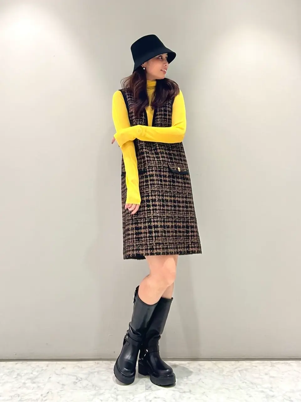 ORIGINATED IN GRACE CONTINENTAL 志田　悠 コーディネート画像