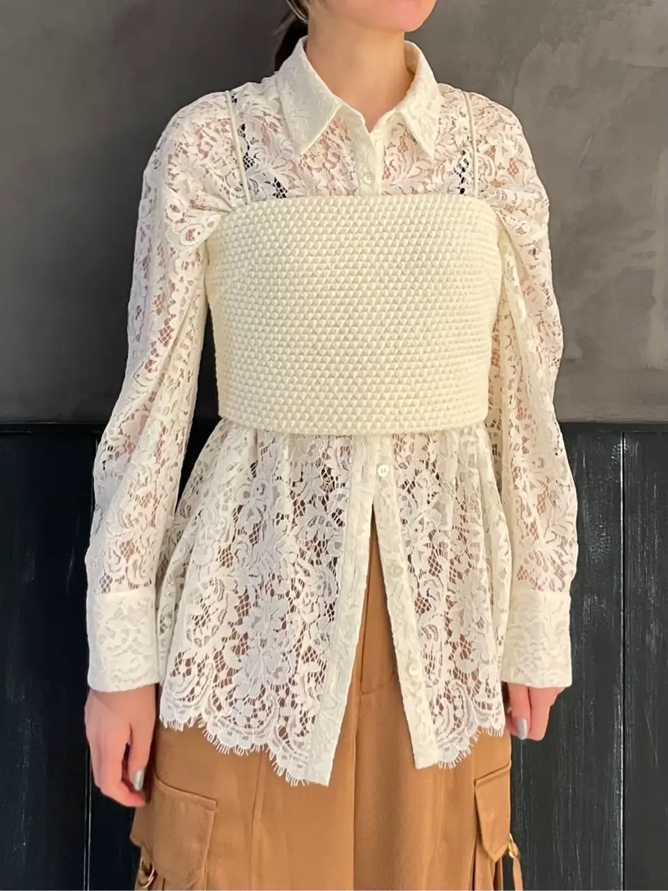 ORIGINATED IN GRACE CONTINENTAL 三浦　芙優 コーディネート画像