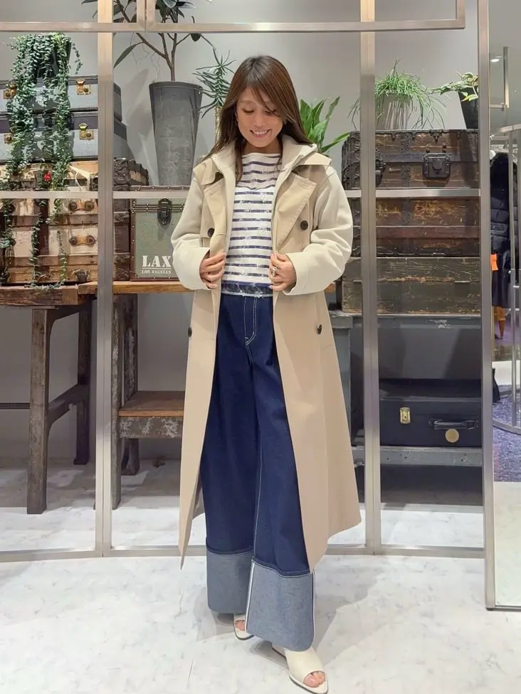 ORIGINATED IN GRACE CONTINENTAL yukimi yonee コーディネート画像