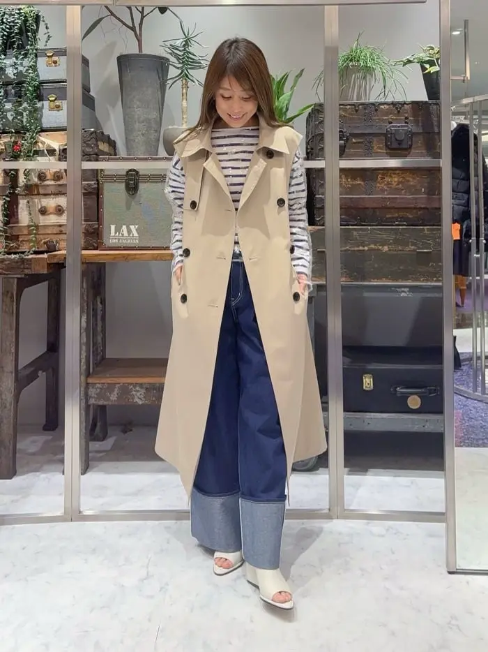 ORIGINATED IN GRACE CONTINENTAL yukimi yonee コーディネート画像