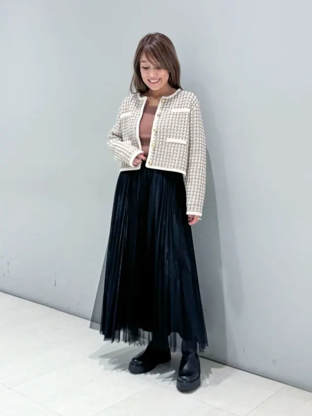 ORIGINATED IN GRACE CONTINENTAL yukimi yonee コーディネート画像