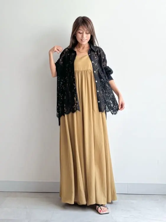 ORIGINATED IN GRACE CONTINENTAL yukimi yonee コーディネート画像