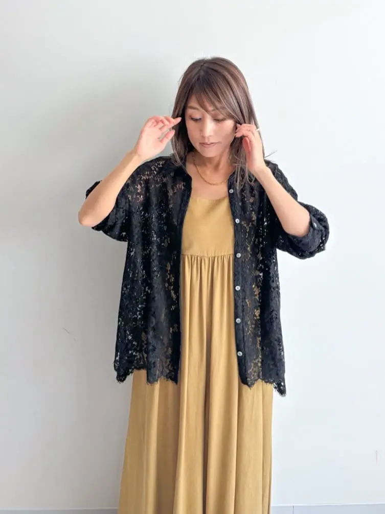 ORIGINATED IN GRACE CONTINENTAL yukimi yonee コーディネート画像