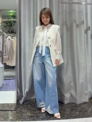 ORIGINATED IN GRACE CONTINENTAL yukimi yonee コーディネート画像