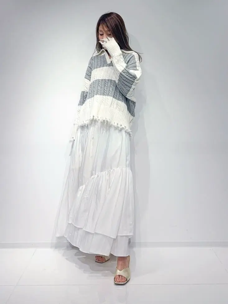 ORIGINATED IN GRACE CONTINENTAL yukimi yonee コーディネート画像