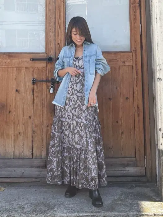 ORIGINATED IN GRACE CONTINENTAL yukimi yonee コーディネート画像