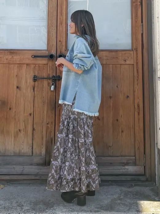 ORIGINATED IN GRACE CONTINENTAL yukimi yonee コーディネート画像