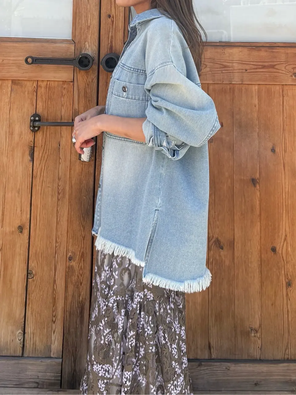 ORIGINATED IN GRACE CONTINENTAL yukimi yonee コーディネート画像