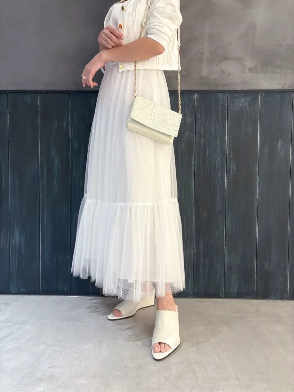 ORIGINATED IN GRACE CONTINENTAL yukimi yonee コーディネート画像