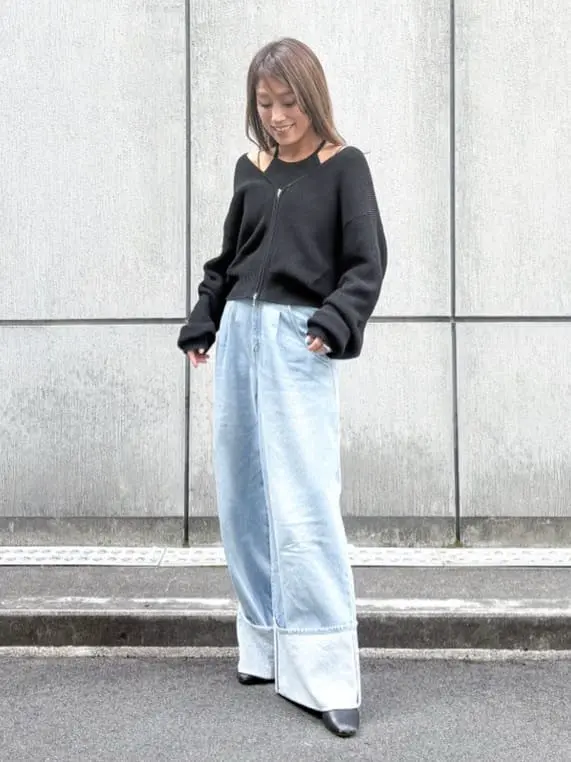 ORIGINATED IN GRACE CONTINENTAL yukimi yonee コーディネート画像