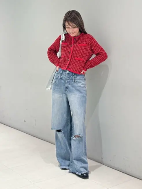 ORIGINATED IN GRACE CONTINENTAL yukimi yonee コーディネート画像