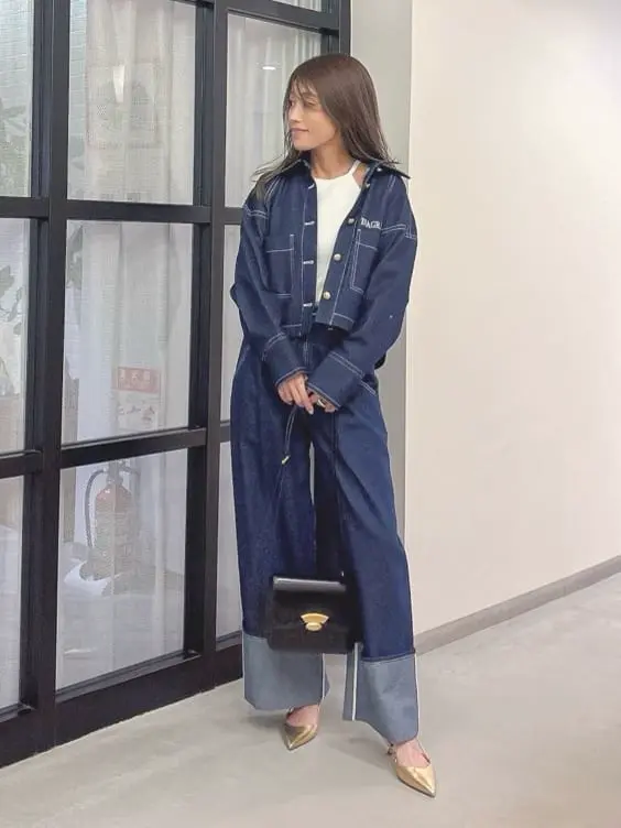 ORIGINATED IN GRACE CONTINENTAL yukimi yonee コーディネート画像