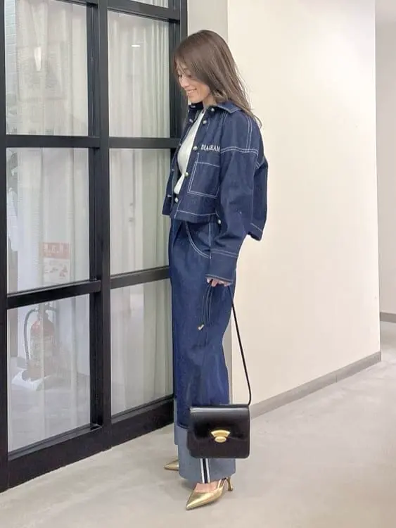 ORIGINATED IN GRACE CONTINENTAL yukimi yonee コーディネート画像