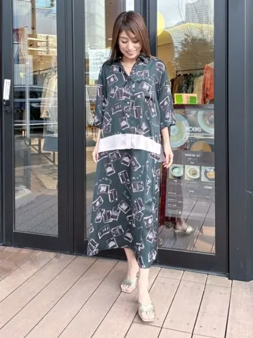 ORIGINATED IN GRACE CONTINENTAL yukimi yonee コーディネート画像