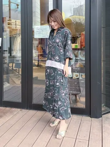 ORIGINATED IN GRACE CONTINENTAL yukimi yonee コーディネート画像