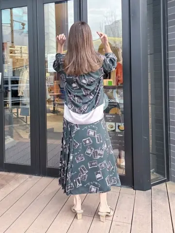 ORIGINATED IN GRACE CONTINENTAL yukimi yonee コーディネート画像