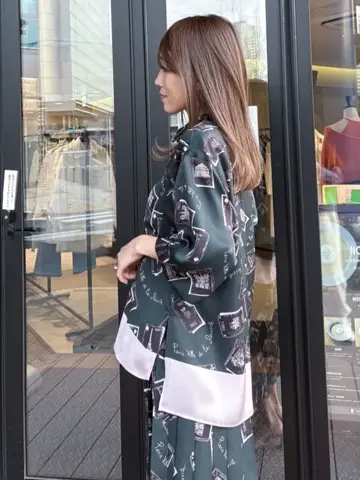 ORIGINATED IN GRACE CONTINENTAL yukimi yonee コーディネート画像