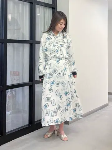 ORIGINATED IN GRACE CONTINENTAL yukimi yonee コーディネート画像