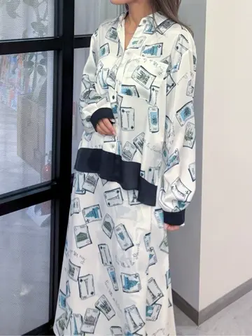 ORIGINATED IN GRACE CONTINENTAL yukimi yonee コーディネート画像