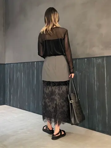 ORIGINATED IN GRACE CONTINENTAL 三浦　芙優 コーディネート画像