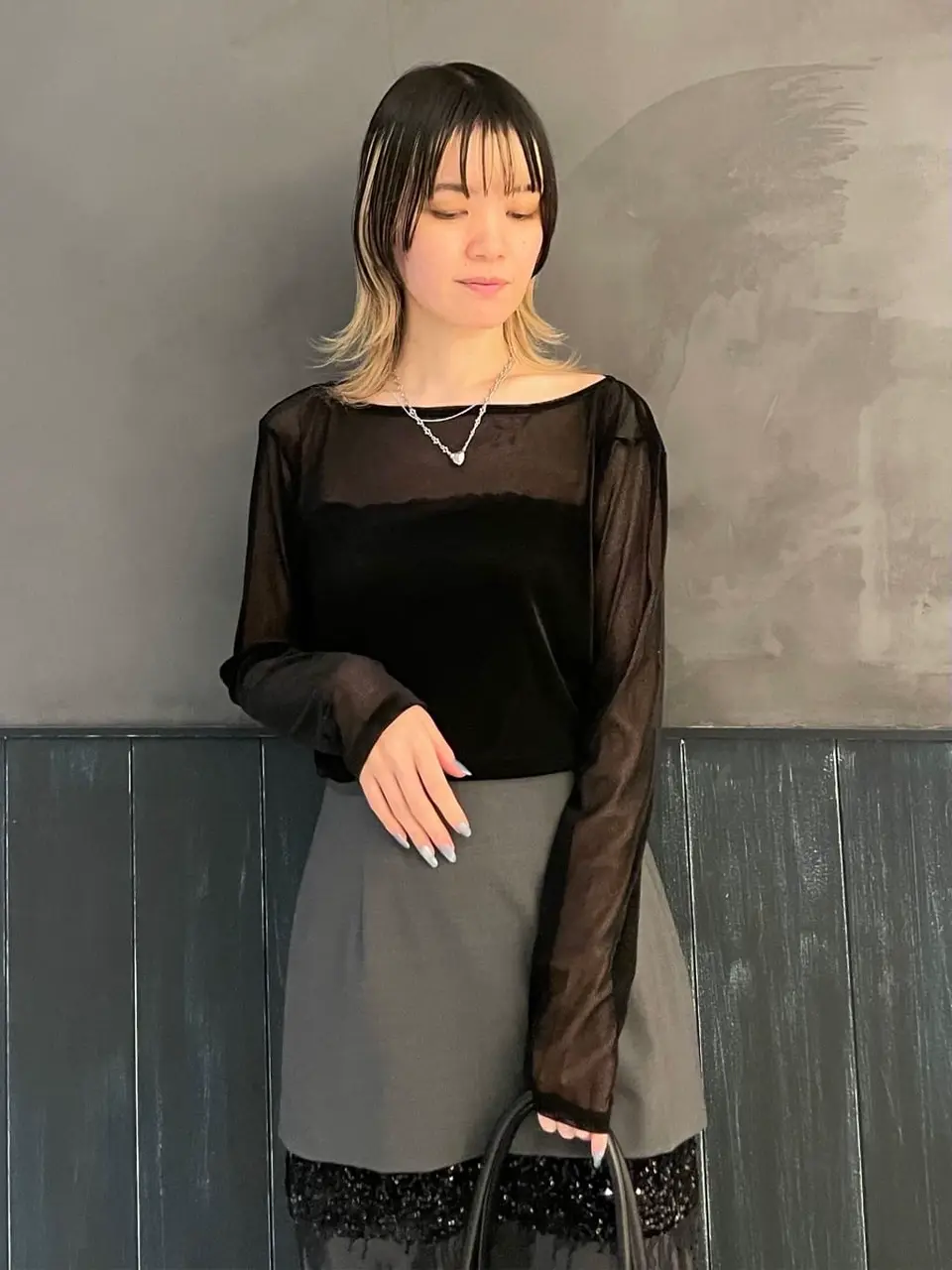 ORIGINATED IN GRACE CONTINENTAL 三浦　芙優 コーディネート画像