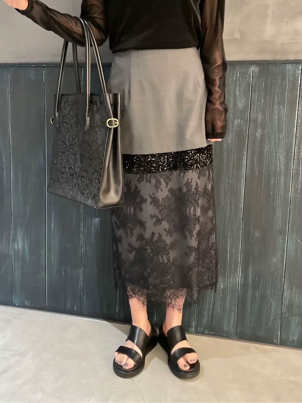 ORIGINATED IN GRACE CONTINENTAL 三浦　芙優 コーディネート画像